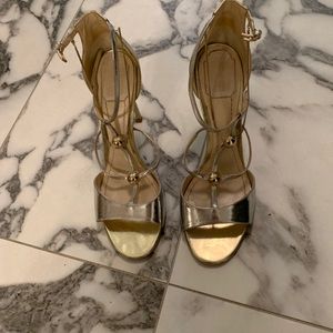 Dior Metallic Stilettos